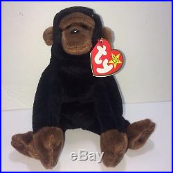 AH Ty Beanie Baby Congo Gorilla 1996 Retired Babies Style 4160 Jungle Plush Toy