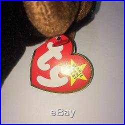 Ty Beanie Baby CONGO THE GUERRILLA 11-9-1996 Style 4160 PVC NO STAR RARE ERRORS