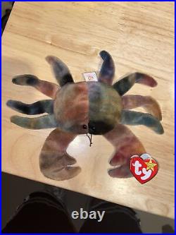 Ty Beanie Baby Claude the Crab (Rare)(Mint condition)