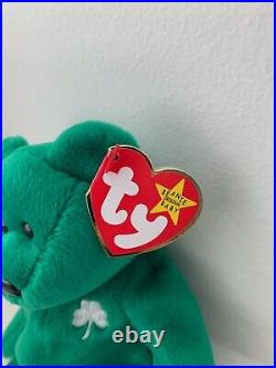 Ty Beanie Baby Erin the Irish Bear 1997 with Errors (Rare Collectable)