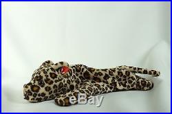 Ty Beanie Baby FRECKLES 1993 Leopard WithO Tag Plush Toy ERRORS RARE NEW RETIRED