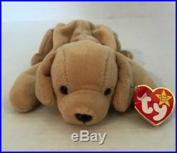 Ty Beanie Baby Fetch The Golden Retriever 1997 Retired Rare Vintage