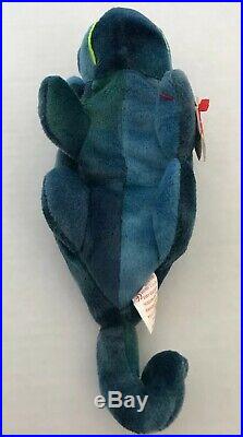 Ty Beanie Baby Iggy With Rainbow Tags Rare Hard To Find