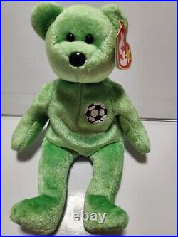 Ty Beanie Baby- Kicks 1998/99. Rare. Retired. Excellent condition. Errors