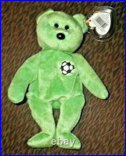 Ty Beanie Baby Kicks Rare With Tag Error Immaculate Collectors Condition