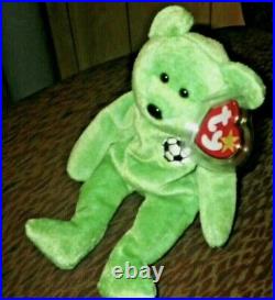 Ty Beanie Baby Kicks Rare With Tag Error Immaculate Collectors Condition