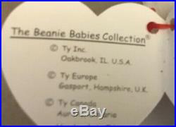 Ty Beanie Baby MOOCH the Monkey Rare retired Tag Errors 1998 Pristine gasport