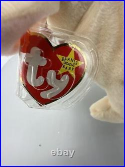 Ty Beanie Baby Nibbler Rare 1998 1999 Tag Error Holograph Frowning