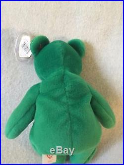 Ty Beanie Baby Original Erin Retired, First Edition, Rare