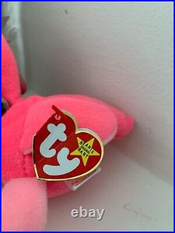 Ty Beanie Baby Pinky the Flamingo 1995 (Rare Collectable)