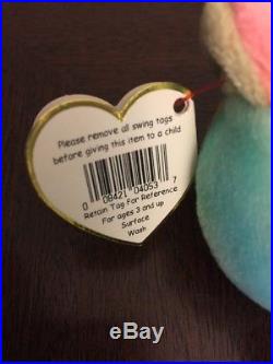 Ty Beanie Baby Rare Peace 1996 With Errors