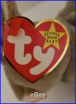 Ty Beanie Baby Rare & Retired Nibbly with Swing Tag Errors