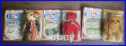 Ty Beanie Baby Rare Set Of 3 International Bears II