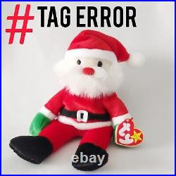 Ty Beanie Baby Santa 1998 Rare Tag Errors Christmas Vintage Collectible Toy Mint