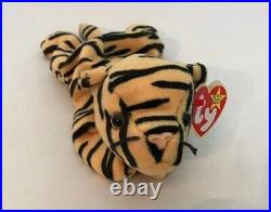 Ty Beanie Baby Stripes The Tiger 1995 Retired Rare Vintage & Collectible