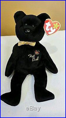 Ty Beanie Baby THE END the Bear 1999 with RARE TAG! , Retired & New