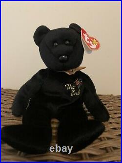 Ty Beanie Baby The End Bear Mint Condition RARE With 4 ERRORS! MUST SEE