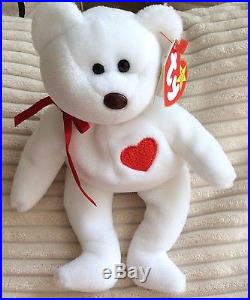 Ty Beanie Baby Valentino Very Rare 1993/1994 Collectible Hang Tag Errors