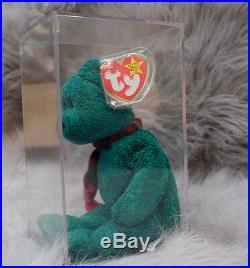 Ty Beanie Baby WALLACE with 7 ONLY ONE EBAY RARE Tush tag ink ERRORS