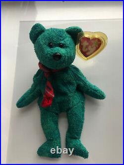 Ty Beanie Baby Wallace RARE RETIRED Bear Mint Condition