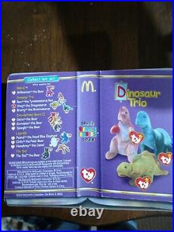 Details about   Ty Beanie McDonalds Dinosaur Trio Steg the Stegosaurus 1994 RARE TAG ERRORS 