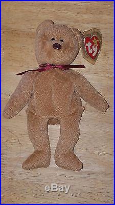 Ty Curly Beanie Baby EXTREMELY RARE with 17 ERRORS RETIRED