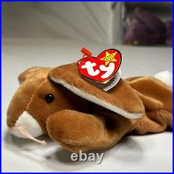 Ty Ears Rabbit Beanie Baby 1995 Rare/Retired, MINT condition NEVER played with
