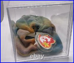 Ty Original Beanie Babies 1996 Claude The Crab PVC Pellets Rare Errors Mint