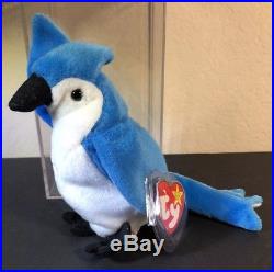 Details about   Ty 1997 Rocket Blue Jay Bird The Beanie Babies Original Collection Plush Toy 