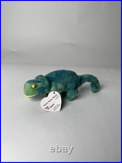 Ty Teenie Beanie BabiesIggy the Iguana Rare find(1993) Mint Condition