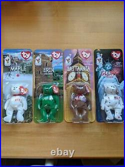 Ty beanie babies extremely rare McDonalds Set of 4 with ERRORS