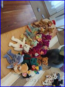 Ty beanie babies rare retired lot