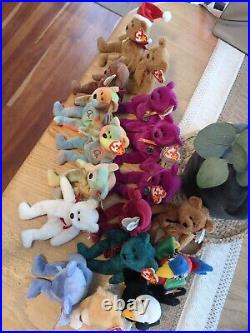 Ty beanie babies rare retired lot