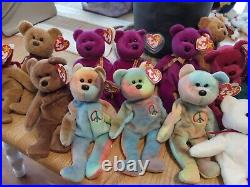 Ty beanie babies rare retired lot