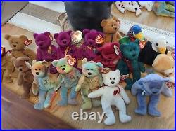 Ty beanie babies rare retired lot