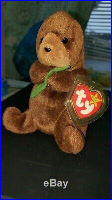 Ty beanie baby Seaweed Limited Edition with 3 Errors! Ultra Rare! New MWMT
