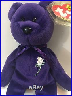 Ty rare princess diana beanie baby With tag Protector