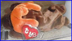 ULTRA RARE Authenticated Ty 1st gen MWMT MQ! CHOCOLATE Beanie Baby Korean Tags