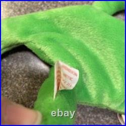 Ultra Rare Folded Sewn Tag/retired Beanie Baby Legs 1993 Pvc Pellets Mint Error