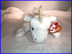 Ultra Rare Mystic the Unicorn Beanie Baby PVC pellets 93/94