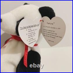 Ultra Rare Retired TY Beanie Baby Fortune Beanie Baby (Tag Error!) Flawed Tag