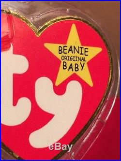 Ultra Rare Valentino Beanie Baby with Errors MINT