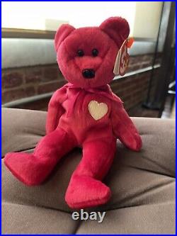 Details about   TY Beanie Babies Valentina BearRare Errors SHIPS FAST! 