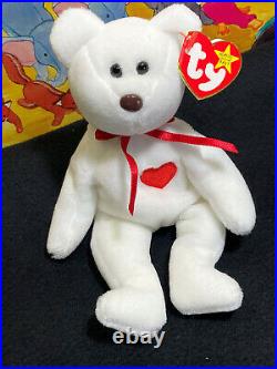 Valentino Beanie Baby Bear RARE and one of the most collectible bears