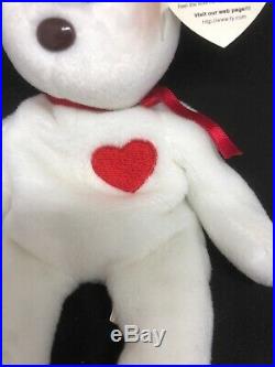 Valentino ty beanie baby Rare 1993 retired rare in mint condition with errors