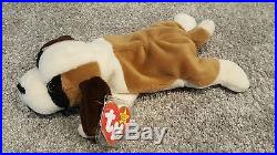 Bernard dog~ Mint Details about   TY Beanie Baby BBOC ***CARD Series 1 Common ~BERNIE the St