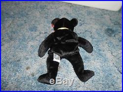 Very Rare The End TY BEANIE BABY with errors in excellent condition
