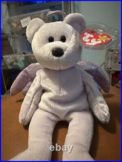 Very Rare Ty Beanie Babies Halo the Angel Bear