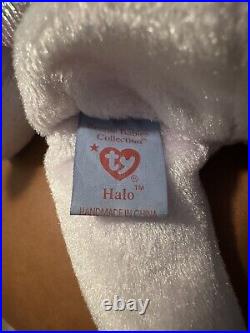 Very Rare Ty Beanie Babies Halo the Angel Bear