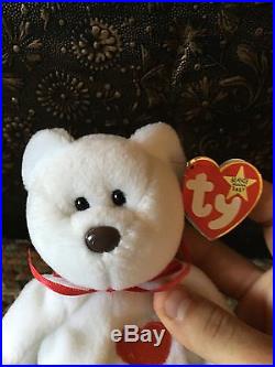Very Rare Valentino TY Beanie Baby With ALL Tag Mistakes